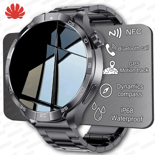 New GT5 Pro AMOLED GPS Smartwatch with NFC & Bluetooth